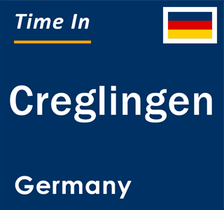 Current local time in Creglingen, Germany