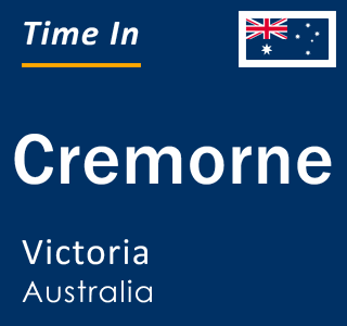 Current local time in Cremorne, Victoria, Australia