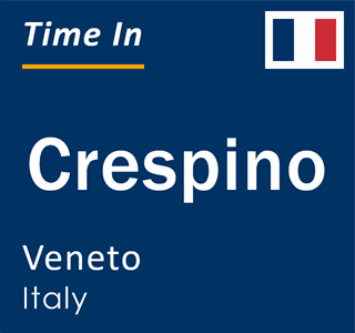 Current local time in Crespino, Veneto, Italy