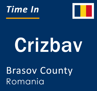 Current Time in Crizbav