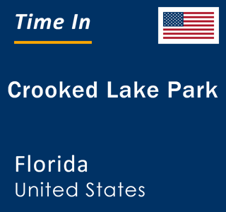 Current local time in Crooked Lake Park, Florida, United States