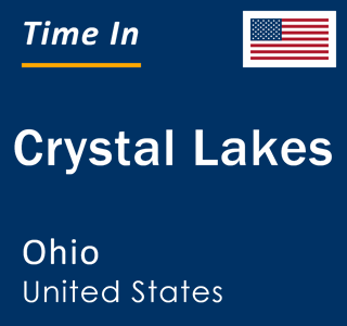 Current local time in Crystal Lakes, Ohio, United States