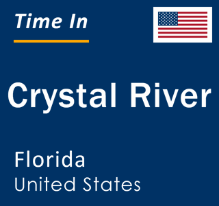 Current local time in Crystal River, Florida, United States