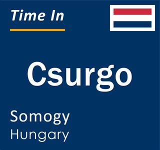 Current time in Csurgo, Somogy, Hungary