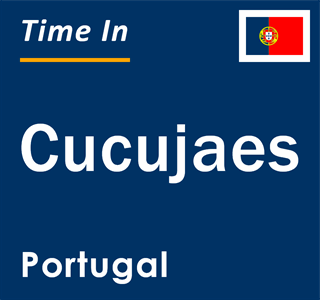 Current local time in Cucujaes, Portugal