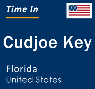 Current local time in Cudjoe Key, Florida, United States