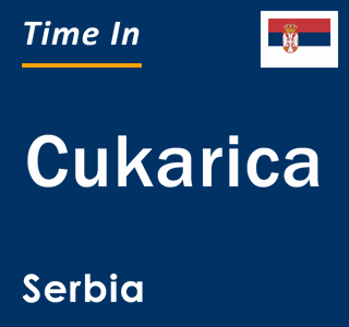 Current local time in Cukarica, Serbia