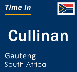 Current local time in Cullinan, Gauteng, South Africa
