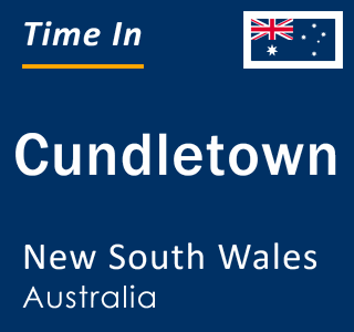 Current local time in Cundletown, New South Wales, Australia