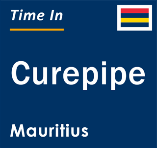 Current local time in Curepipe, Mauritius