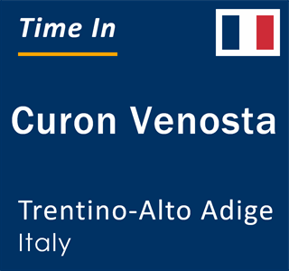 Current local time in Curon Venosta, Trentino-Alto Adige, Italy