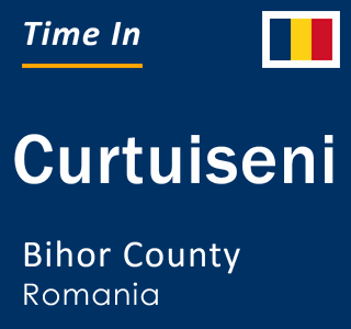 Current local time in Curtuiseni, Bihor County, Romania