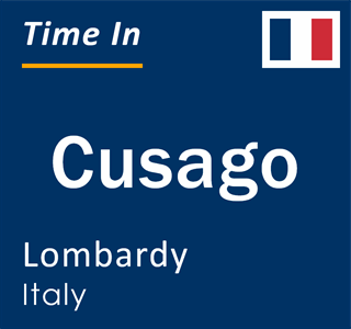 Current local time in Cusago, Lombardy, Italy