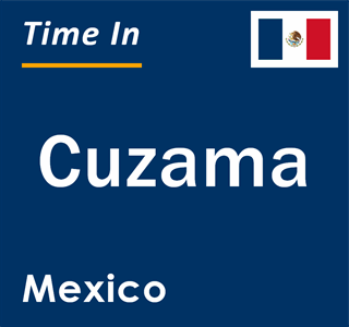 Current local time in Cuzama, Mexico