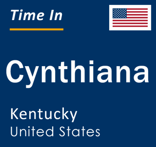 Current local time in Cynthiana, Kentucky, United States