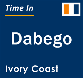 Current local time in Dabego, Ivory Coast