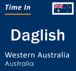 Current local time in Daglish, Western Australia, Australia