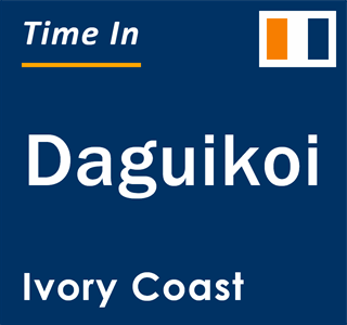 Current local time in Daguikoi, Ivory Coast