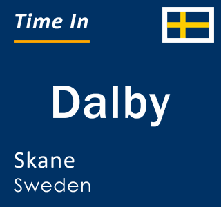 Current local time in Dalby, Skane, Sweden
