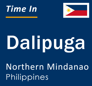 Current local time in Dalipuga, Northern Mindanao, Philippines