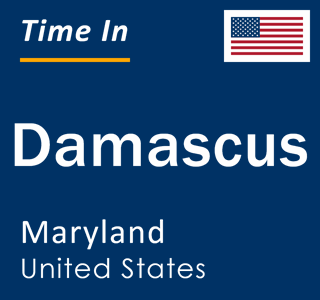 Current local time in Damascus, Maryland, United States