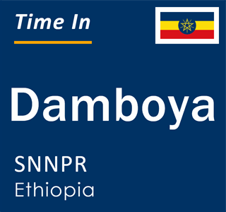 Current local time in Damboya, SNNPR, Ethiopia