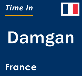 Current local time in Damgan, France