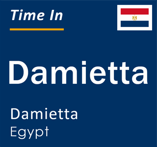 Current local time in Damietta, Damietta, Egypt