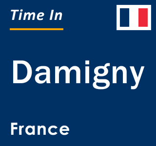 Current local time in Damigny, France