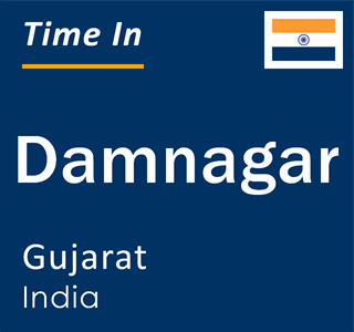 Current local time in Damnagar, Gujarat, India