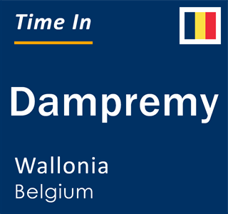 Current local time in Dampremy, Wallonia, Belgium