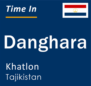 Current time in Danghara, Khatlon, Tajikistan