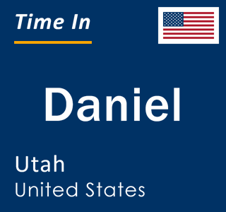 Current local time in Daniel, Utah, United States