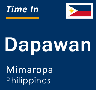 Current local time in Dapawan, Mimaropa, Philippines