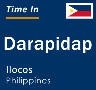 Current local time in Darapidap, Ilocos, Philippines