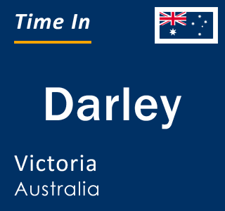 Current local time in Darley, Victoria, Australia