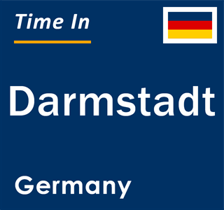 Current local time in Darmstadt, Germany