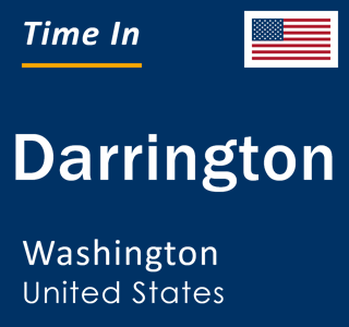 Current local time in Darrington, Washington, United States