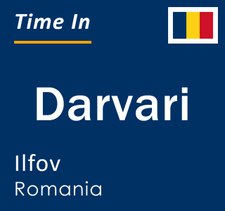 Current local time in Darvari, Ilfov, Romania