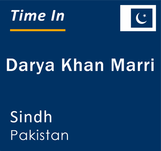 Current local time in Darya Khan Marri, Sindh, Pakistan