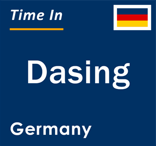 Current local time in Dasing, Germany