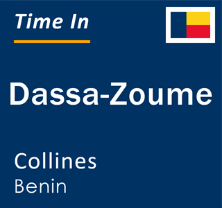 Current local time in Dassa-Zoume, Collines, Benin