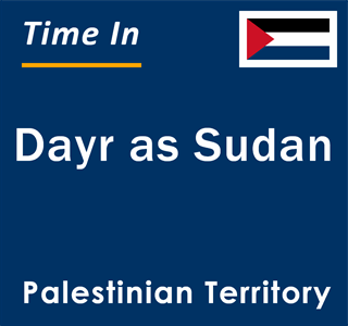 Current local time in Dayr as Sudan, Palestinian Territory