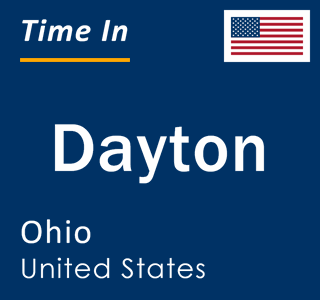 Current time in Dayton, Ohio, United States
