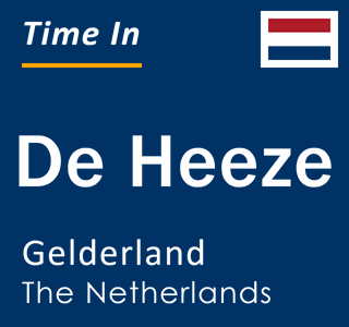 Current local time in De Heeze, Gelderland, The Netherlands