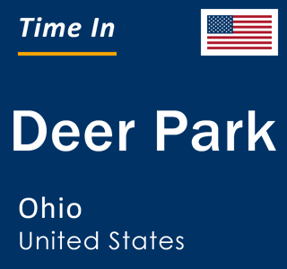 Current local time in Deer Park, Ohio, United States