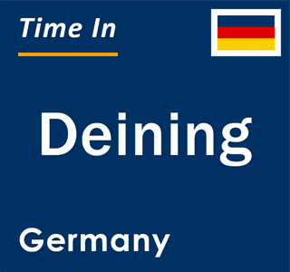 Current local time in Deining, Germany