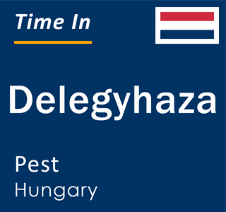 Current local time in Delegyhaza, Pest, Hungary