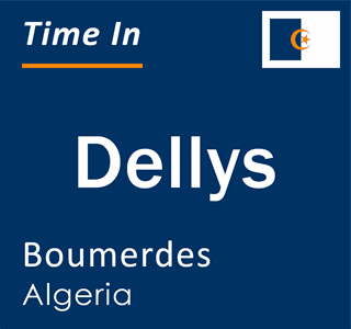Current local time in Dellys, Boumerdes, Algeria
