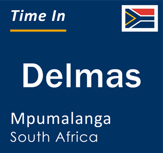 Current local time in Delmas, Mpumalanga, South Africa